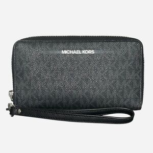 Michael Kors Charcoal Wristlet Wallet